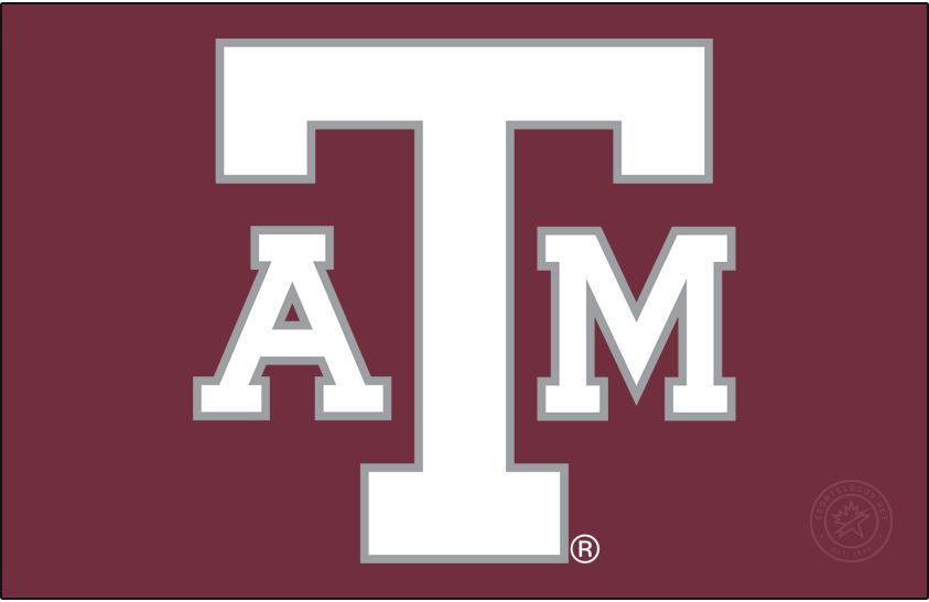 Texas A M Aggies 2000-2009 Alt on Dark Logo diy iron on heat transfer